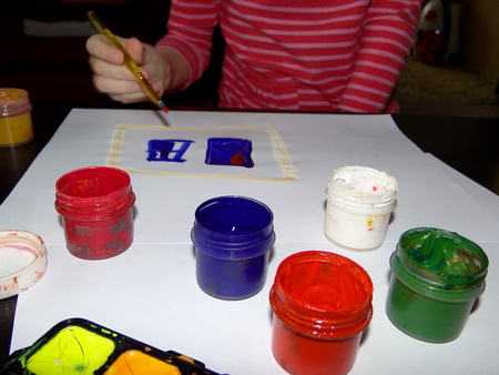paint colorsの写真素材