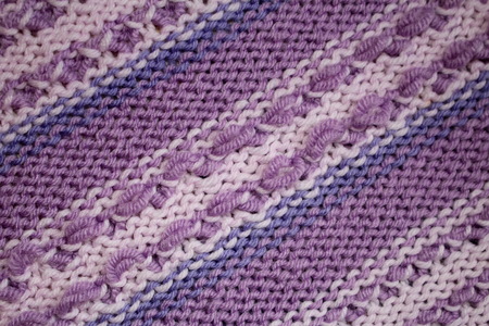 knitted fabricの写真素材