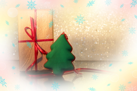 new year's giftの写真素材