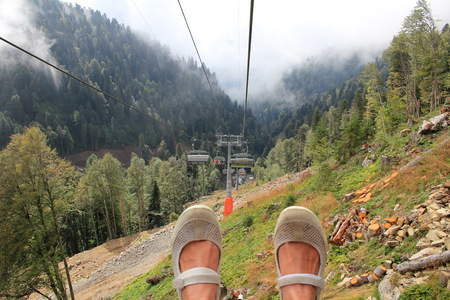 mountainsの写真素材