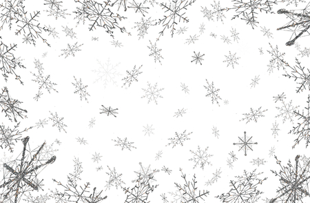 snowflakesの写真素材