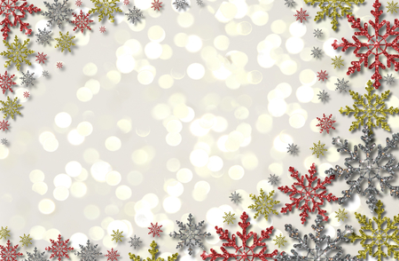snowflakesの写真素材
