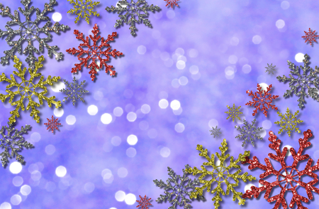 snowflakesの写真素材