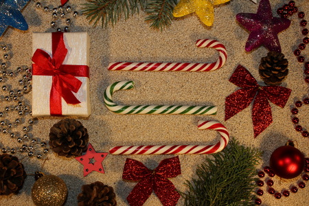 Christmas backgroundの写真素材