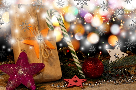 Christmas backgroundの写真素材