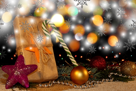 Christmas backgroundの写真素材