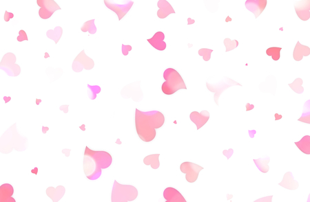 background with heartsの写真素材