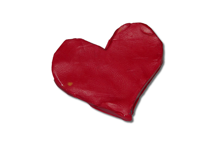 Heart of clayの写真素材
