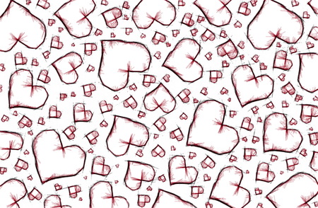 background with heart
