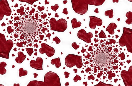 background with heart