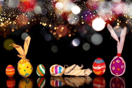 Easter eggの写真素材