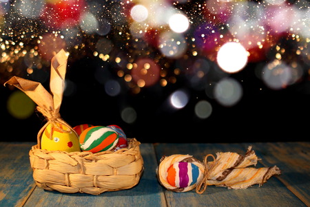 Easter eggの写真素材