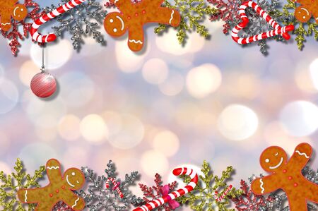 gingerbread manの写真素材