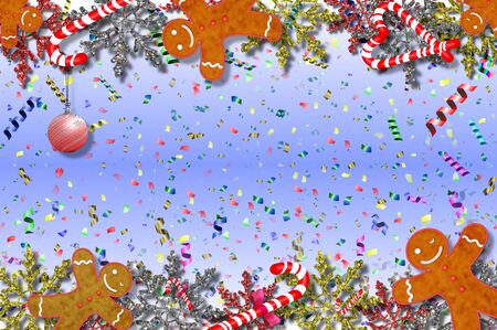 gingerbread manの写真素材