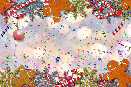 gingerbread manの写真素材