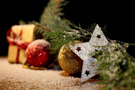 Christmas backgroundの写真素材