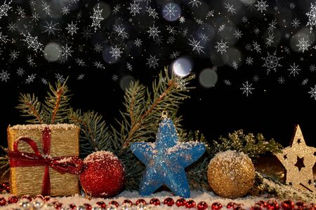 Christmas backgroundの写真素材