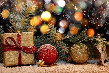 Christmas backgroundの写真素材