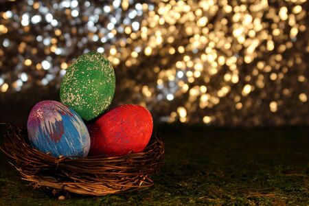 Easter eggの写真素材