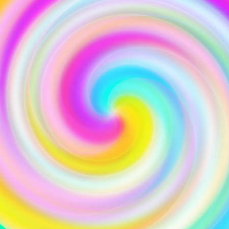 colorful abstract background in the form of a spiralの写真素材