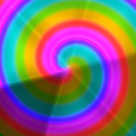 colorful abstract background in the form of a spiralの写真素材