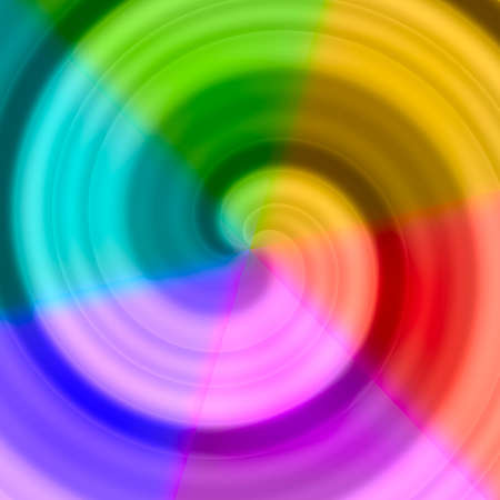 colorful abstract background in the form of a spiralの写真素材