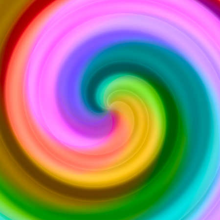 colorful abstract background in the form of a spiralの写真素材