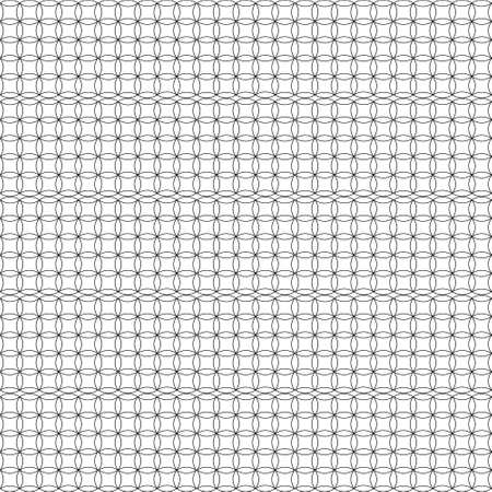 beautiful black and white, abstract seamless patternのイラスト素材