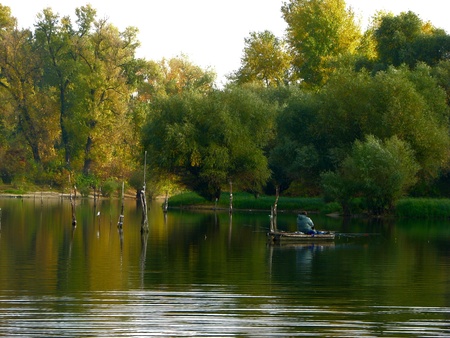 Landscape, Danubeの写真素材