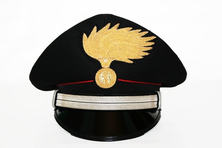 Close up of Carabinieri marshal hatの素材 [FY31019840353