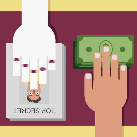 Cyber crime. Exchange of your personal data, accounts and information for money. How algorithms help hackers to get your secrets and turn you internet life against youのイラスト素材