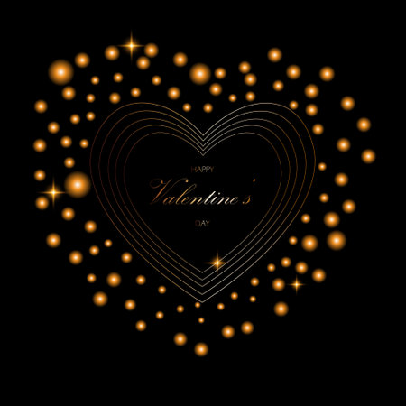 a picture for Valentine's Day. vector illustrationのイラスト素材