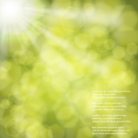 Green blurred backgroundのイラスト素材