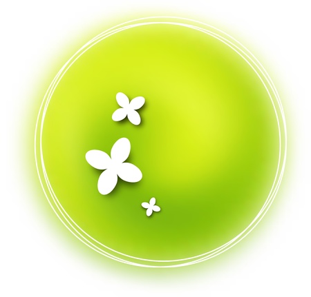 Abstract colorful flower background.のイラスト素材