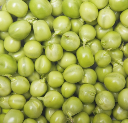 Green peas backgroundの写真素材