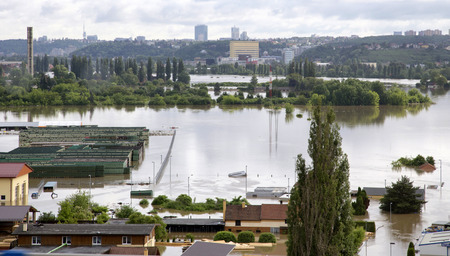 Flooding in Prague, Czech Republic, June 2013