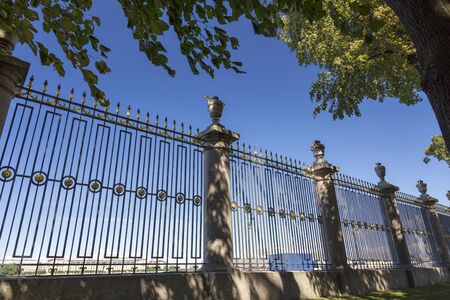 St. Petersburg, Russia - August 08, 2018: Fencing of the Summer Garden in St. Petersburgのeditorial素材