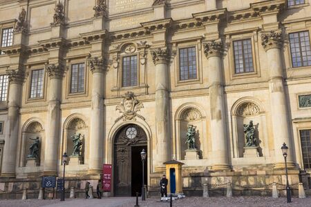 Stockholm, Sweden - January 16, 2020: The Stockholm Royal Palace is the official residence of the...