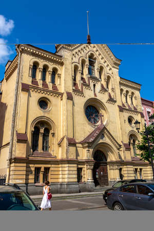 St. Petersburg, Russia - July 09, 2021: Church of Christians of the Evangelsk "New Testament" in St. Petersburgのeditorial素材