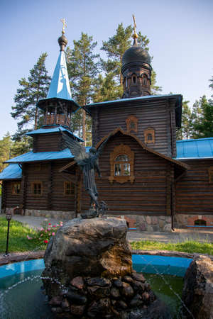 Priozersk, Russia - July 10, 2021: Tower and rampart of Korela fortress in the city of Priozersk, Leningrad region, built in XIII - XIV centuriesのeditorial素材