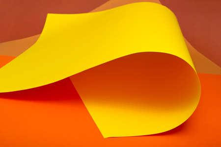 Abstract background of sheets of colored paper, for decoration, for text design, for templateの写真素材