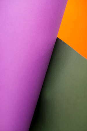 Abstract background for design created from colored paper sheets, for decoration, text design, template.の写真素材