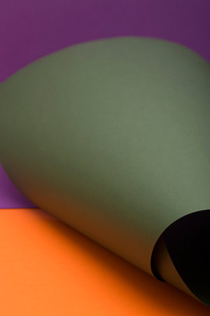 Abstract background for design created from colored paper sheets, for decoration, text design,...