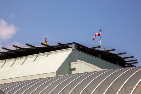 Vienna, Austria - June 14, 2023: Donaustadt Clinic building in Viennaのeditorial素材