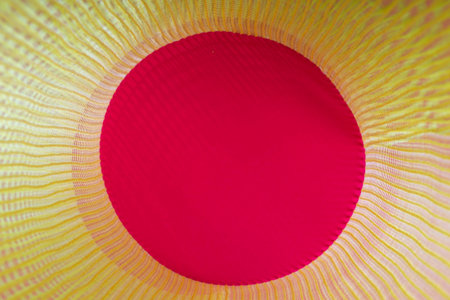 Abstract background of a colored grid and its structure