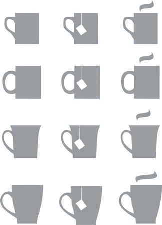 cupsのイラスト素材