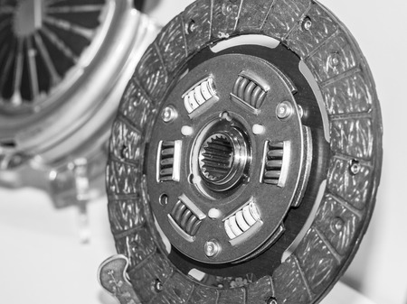 Clutch for car.Clutch for car. Car clutch disc disk parts details componentsの写真素材