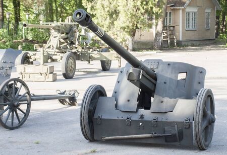 Ukraine, April 29, 2018, old military equipment during World War IIのeditorial素材