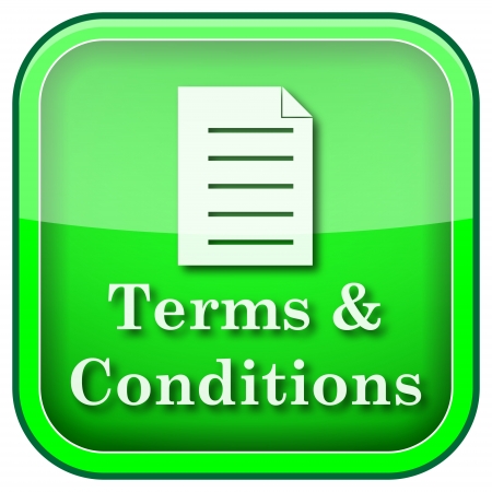 Square shiny icon with white design on green backgroundの写真素材