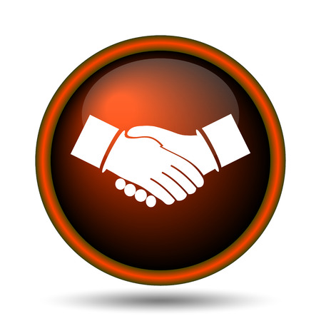 Agreement icon. Internet button on white background.
の写真素材